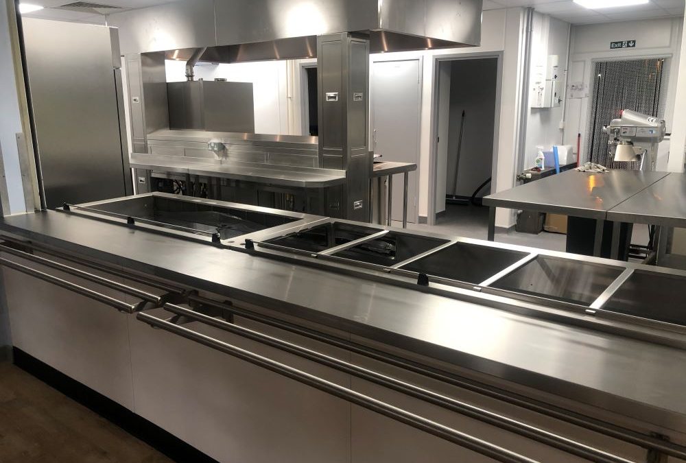 Commercial School Kitchen:  Richmond Academy, Sheerness
