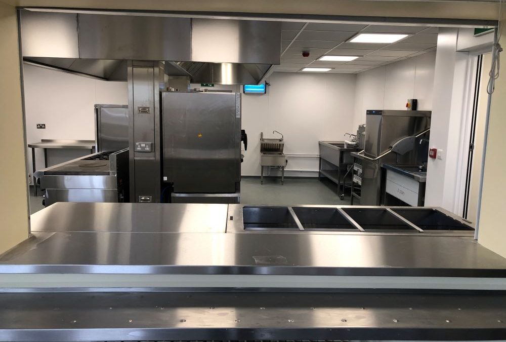 Commercial School Kitchen:  Park Way Primary School, Maidstone