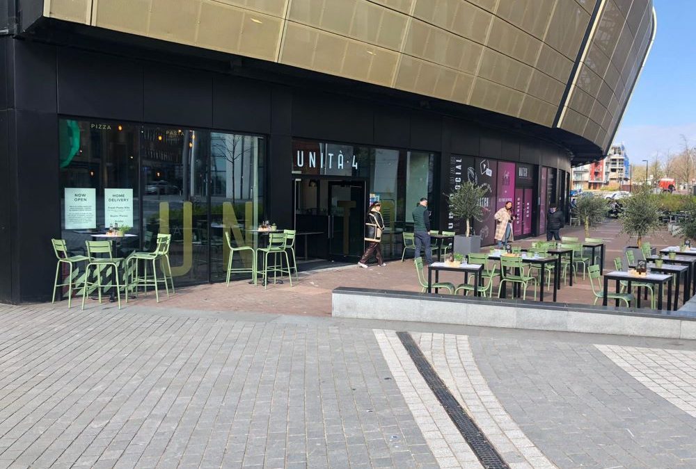 Commercial Restaurant Kitchen:  Unita Quattro, Ashford