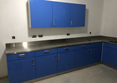 Police Custody Kitchen Installation