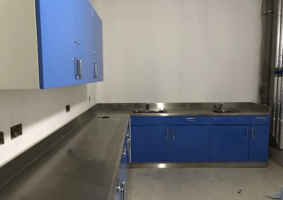 Police Custody Kitchen Installation. Bespoke Fabrications