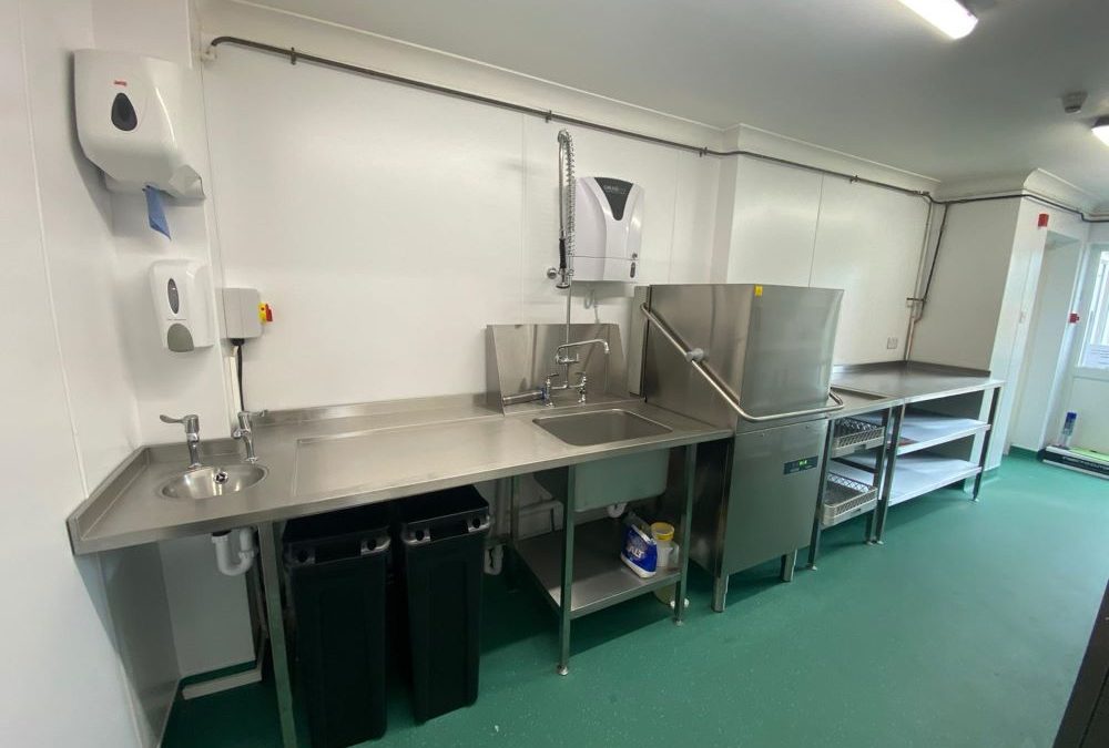 Hythe Care Home Kitchen: Balgowan House, Kent