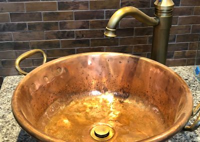 Coppers Bistro Preston Copper Hand Wash Sink