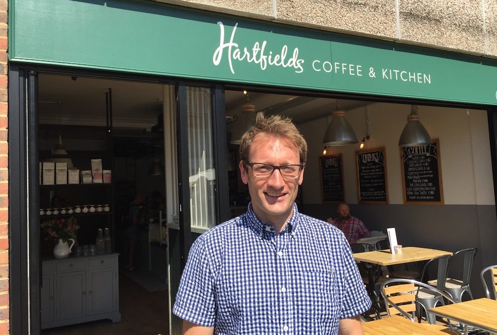 Cafe Kitchen Installation:  Hartfields Coffee & Kitchen, Uckfield
