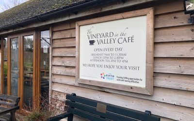 Cafe Vineyard Kitchen Build: Elham Valley, Barham
