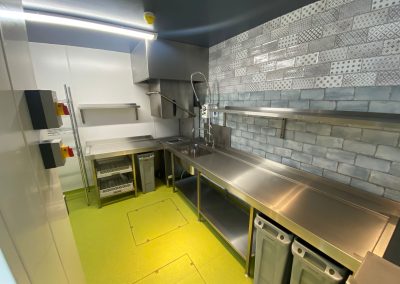 The Kings Arms Elham Commercial Dishwasher Room