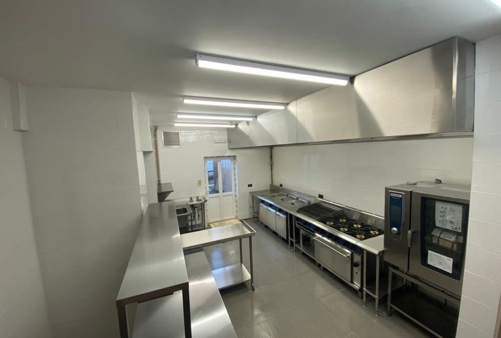 Restaurant Kitchen Installation:East Cliff Pavilion, Folkestone