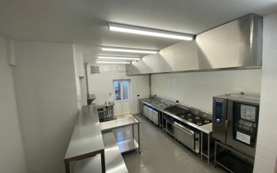 Restaurant Kitchen Installation:East Cliff Pavilion, Folkestone