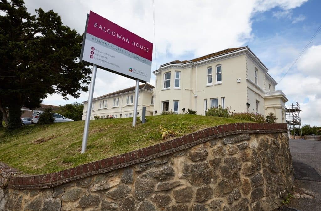 Hythe Care Home Kitchen: Balgowan House, Kent
