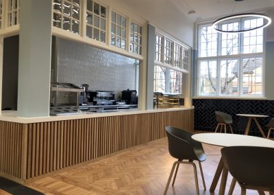 Plumstead Library Cafe Refurbishment Completed Counter