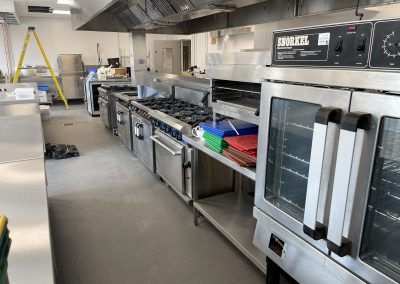 College Kitchen Installation