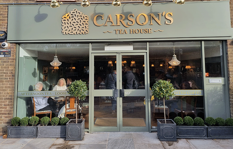 Small Cafe Kitchen Design: Carsons Tea Room, Crowborough