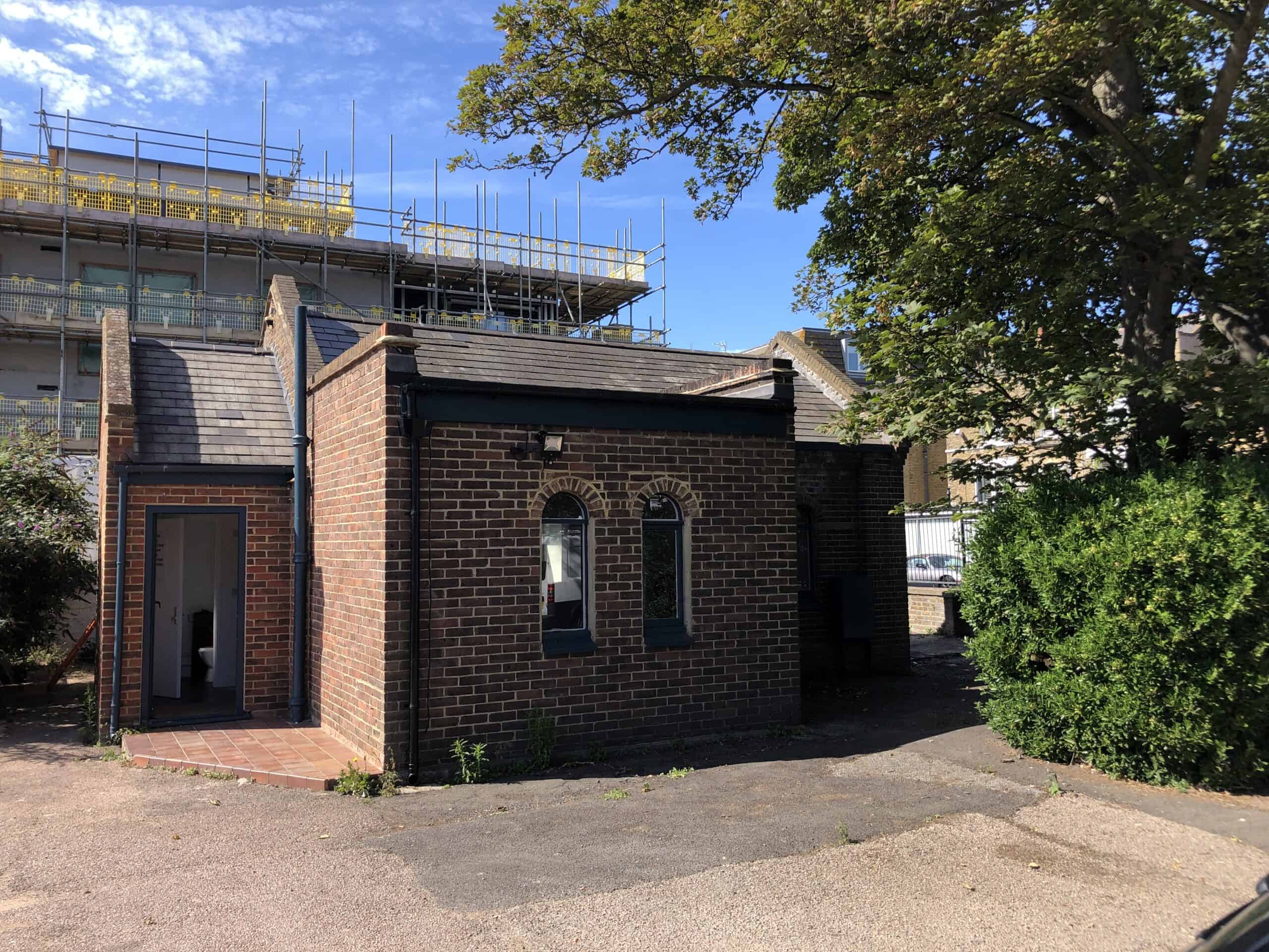 The restored Victorian building at A Perfect Place to Grow, Margate