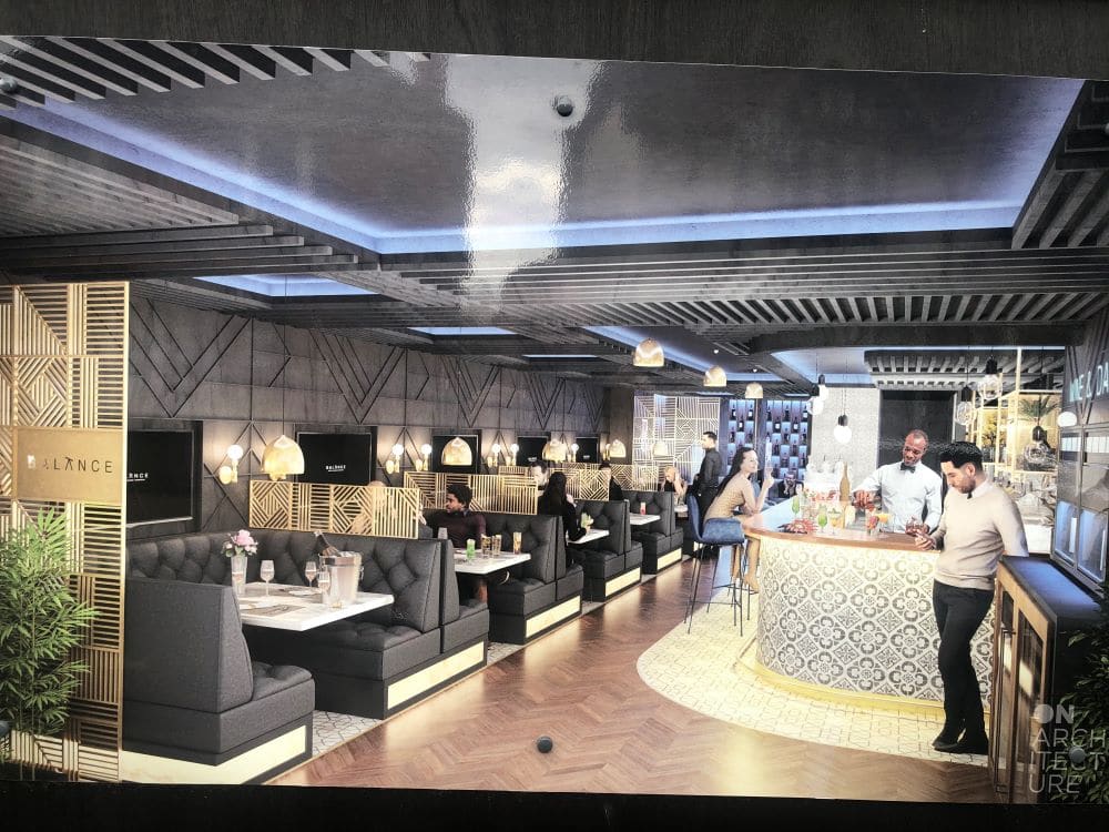 Bar CAD visualisation for Balance Bar, New Romney