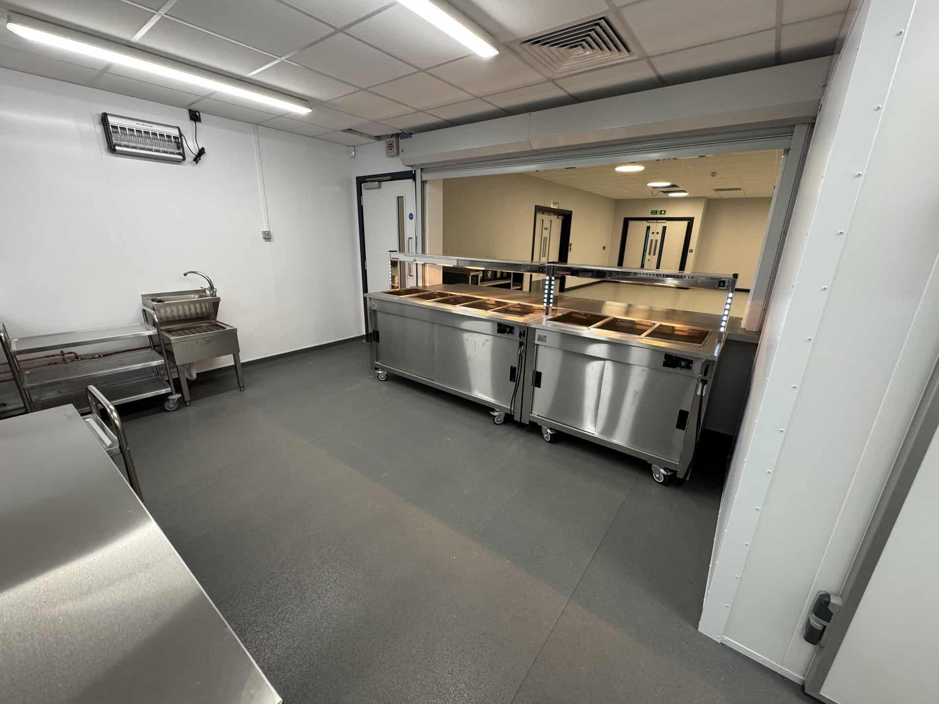 Moffat heated servery counter