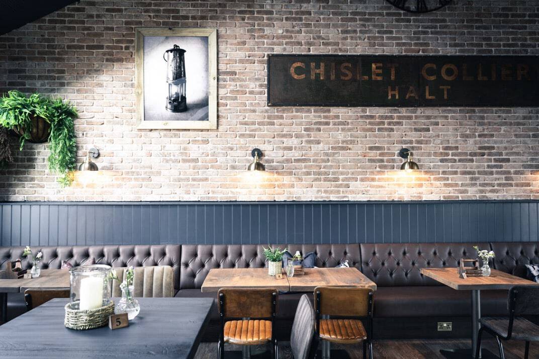 Restaurant dining area at Betteshanger Country Park, Deal