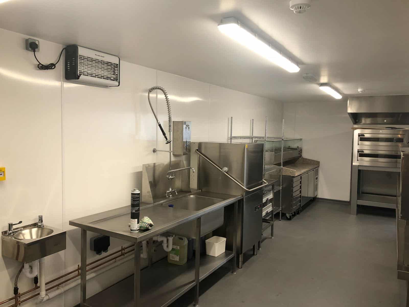 The Britannia Inn, Dungeness — wash-up area
