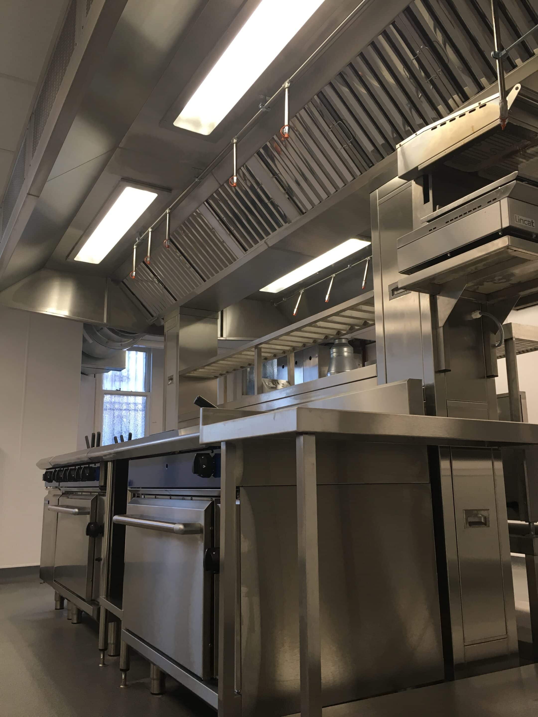 Island cookline overview at The Burlington Hotel, Folkestone