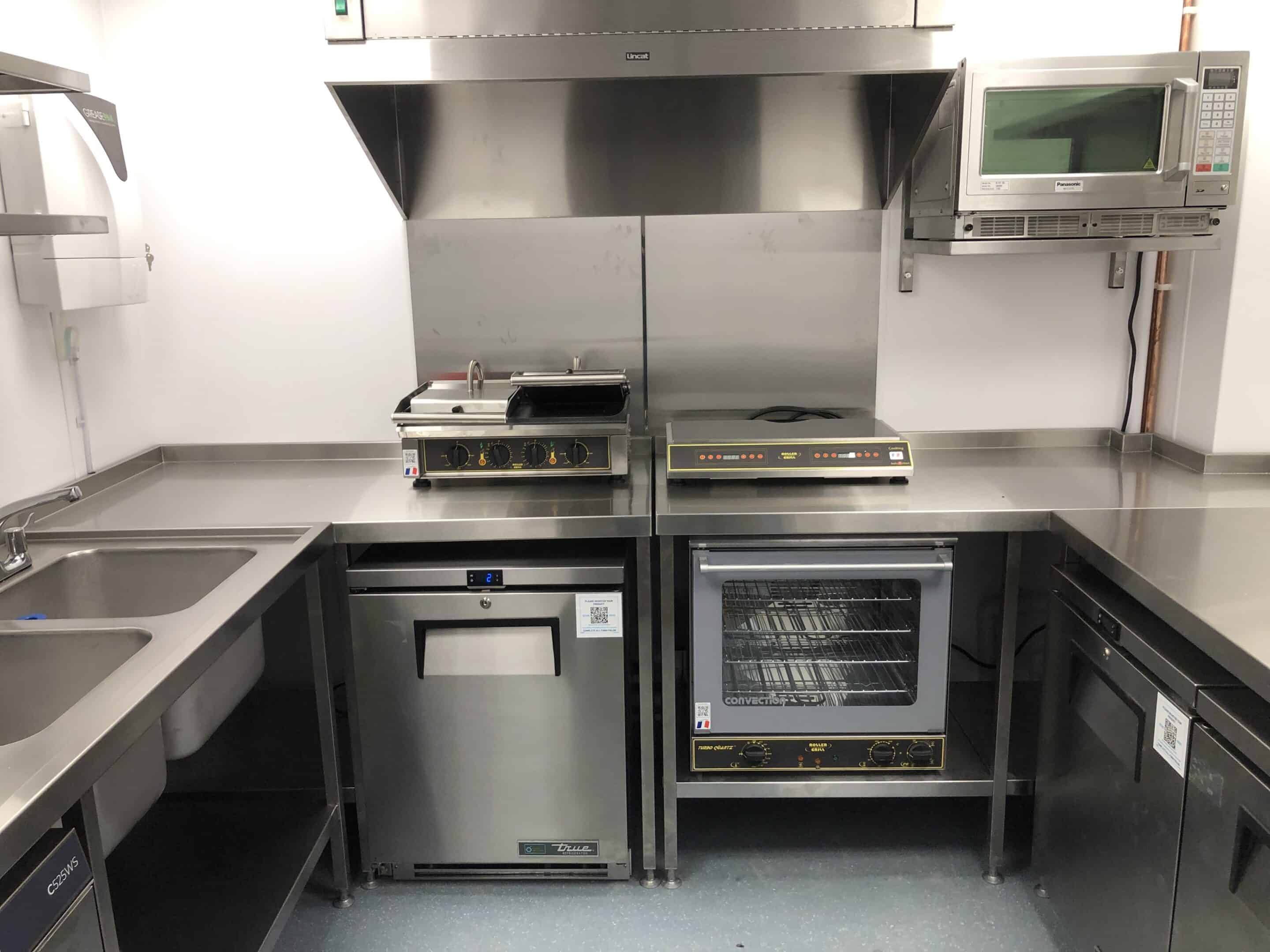 Carsons Tea House cooking equipment installation, Crowborough