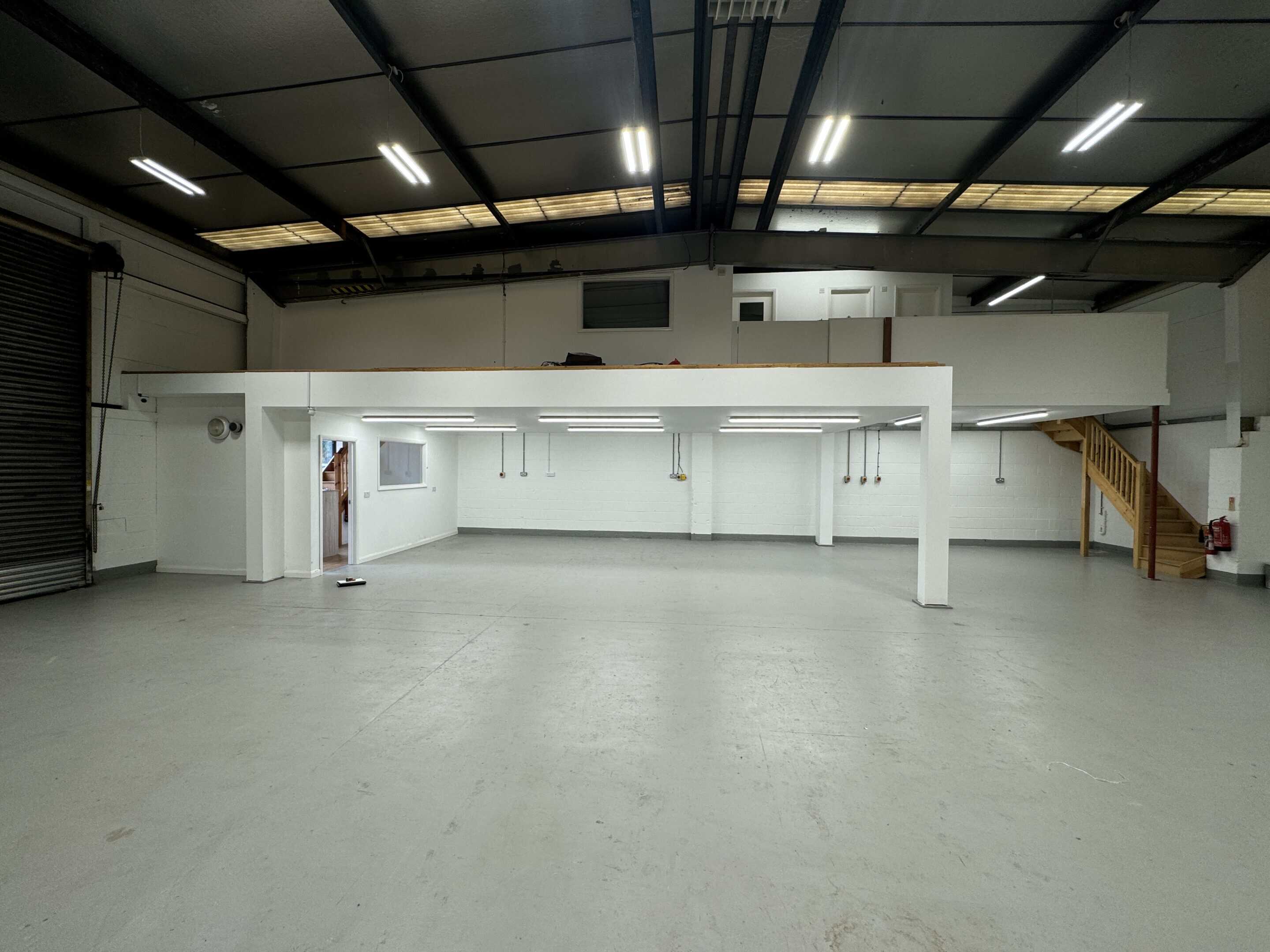 Condimaniac Chatham — unit mezzanine and warehouse overview