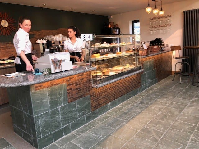 Coppers Bistro, Preston — servery and dining area