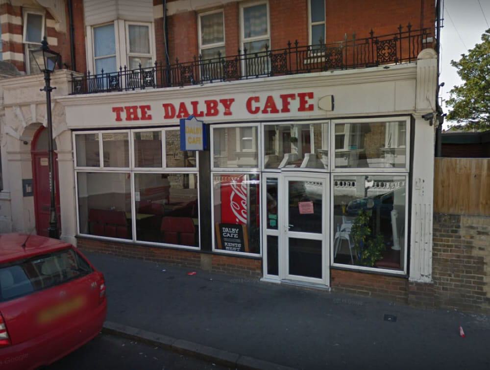Dalby Café exterior, Cliftonville, Margate