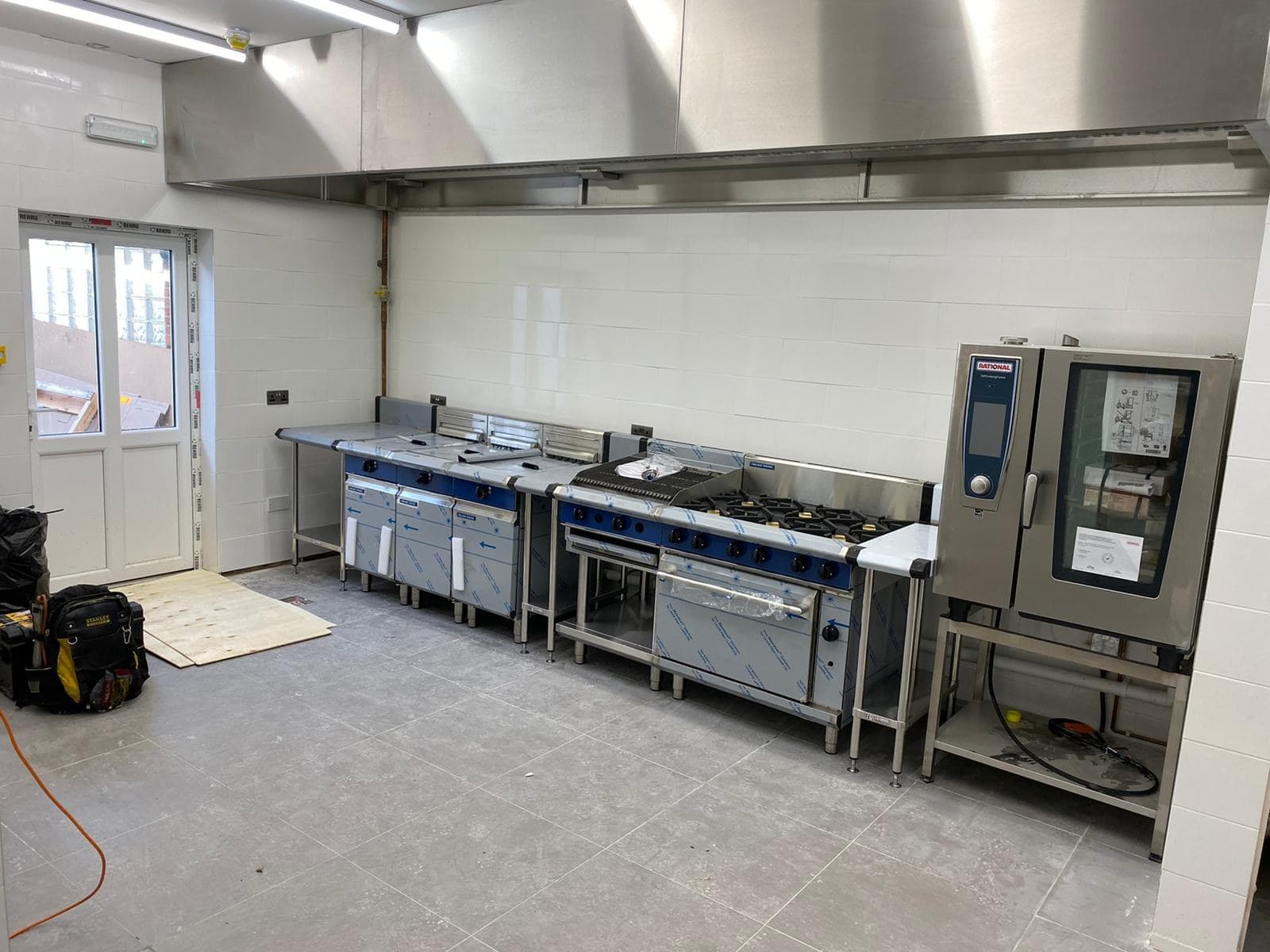 East Cliff Pavilion, Folkestone — Blue Seal cooking range line