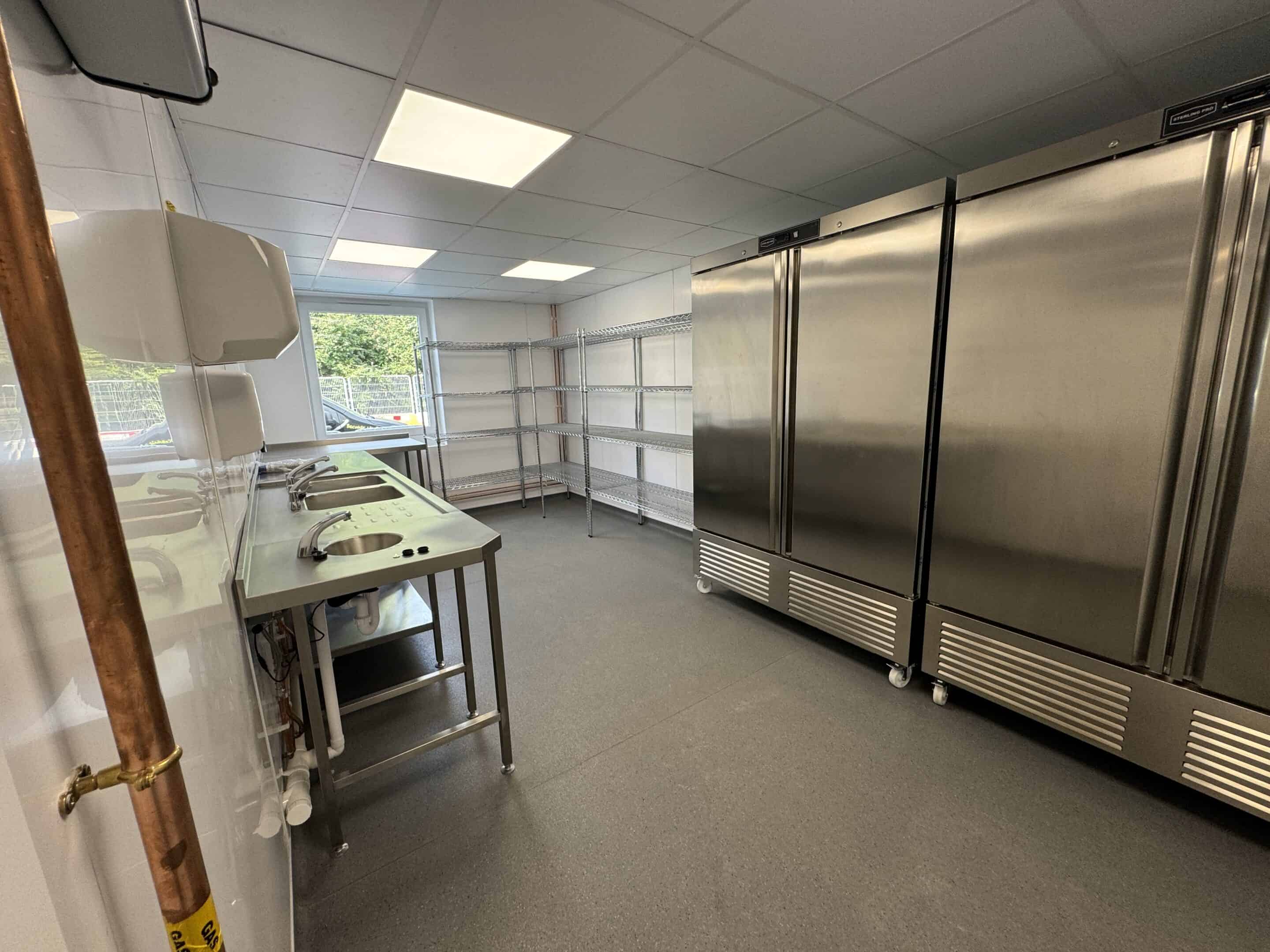 The Roadhouse Diner, Sandwich — refrigeration store