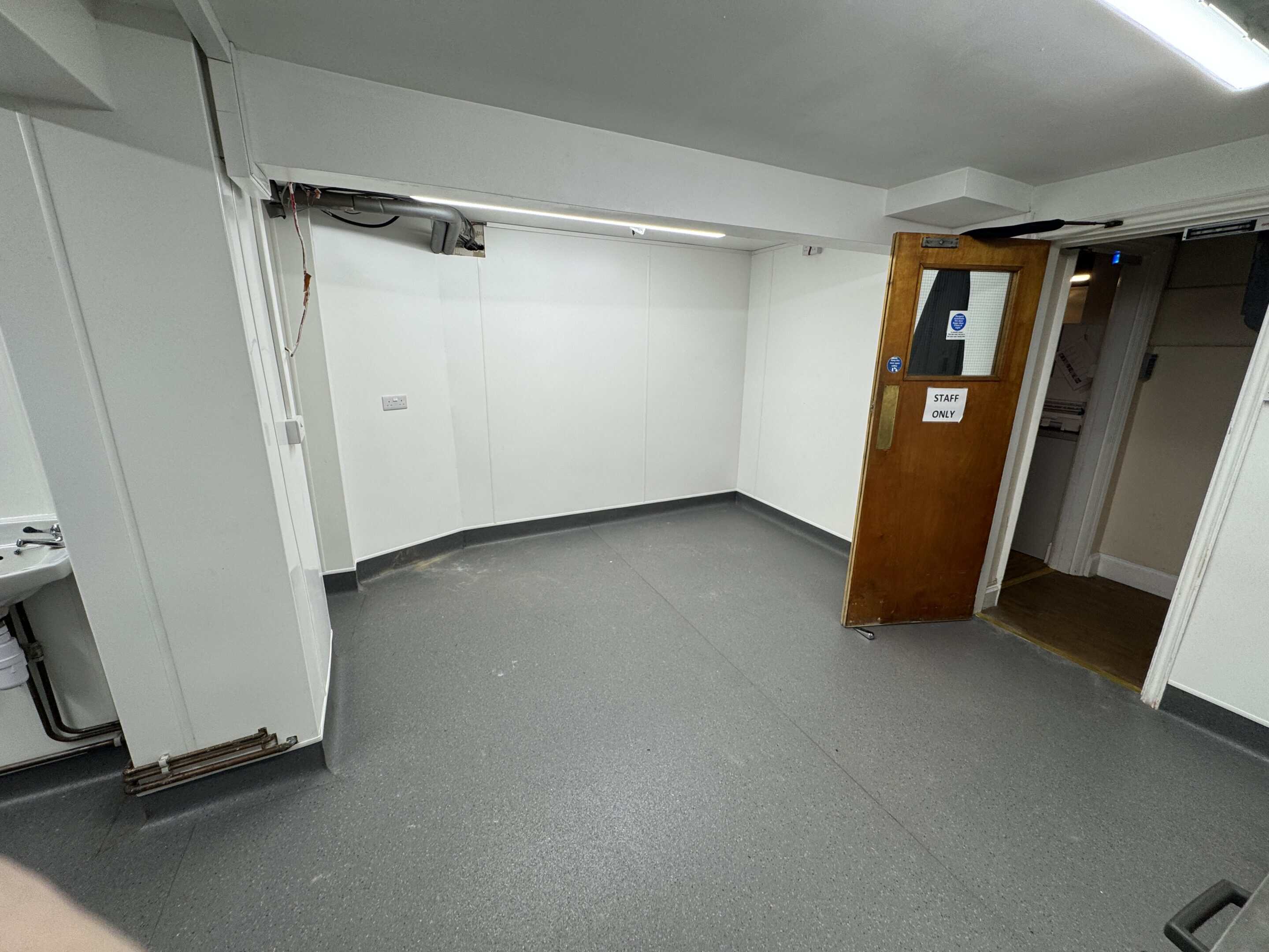 Fairby Grange care home kitchen in Dartford — food preparation room