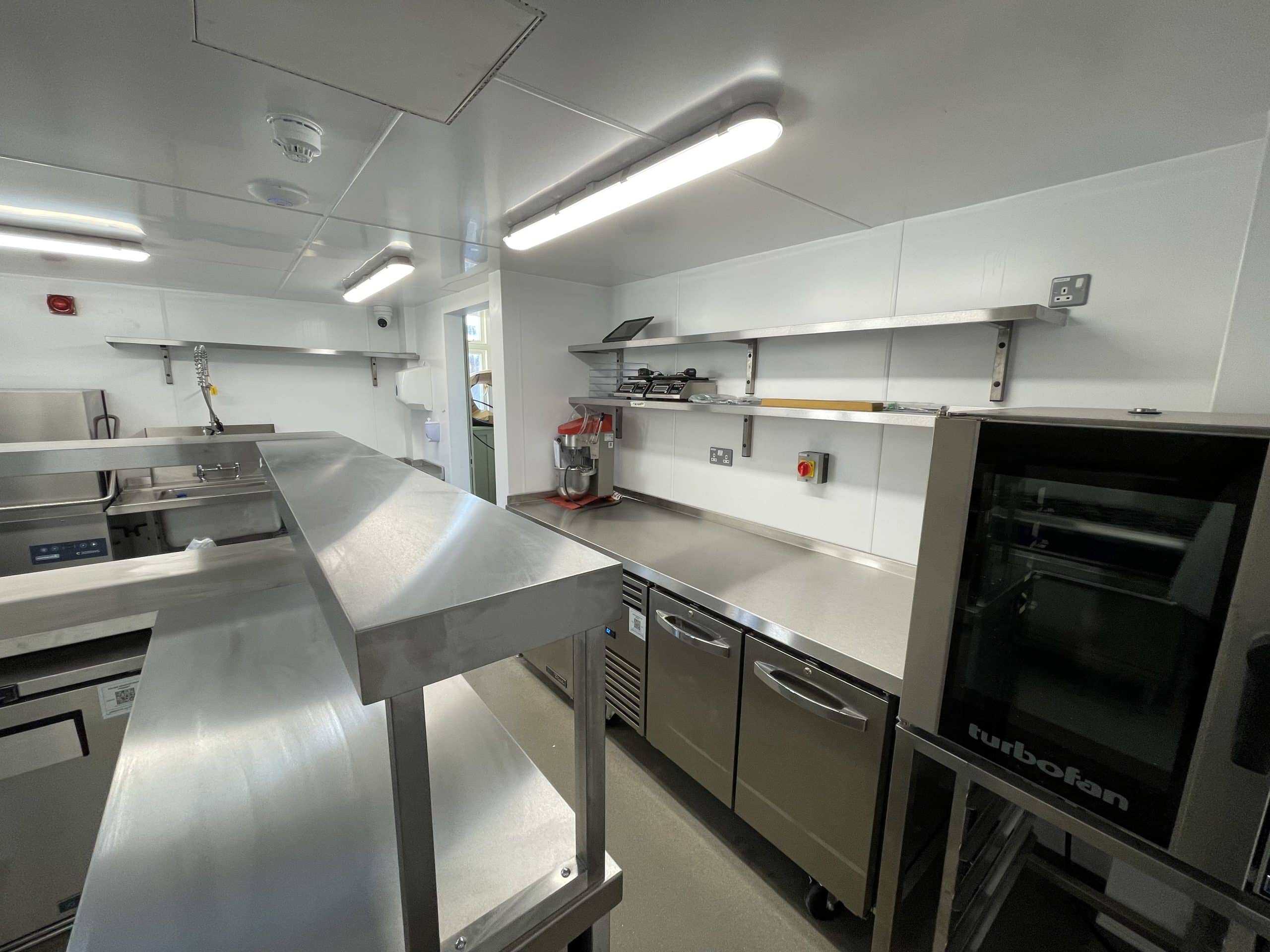 Kitchen pass at Fort Road Hotel, Margate