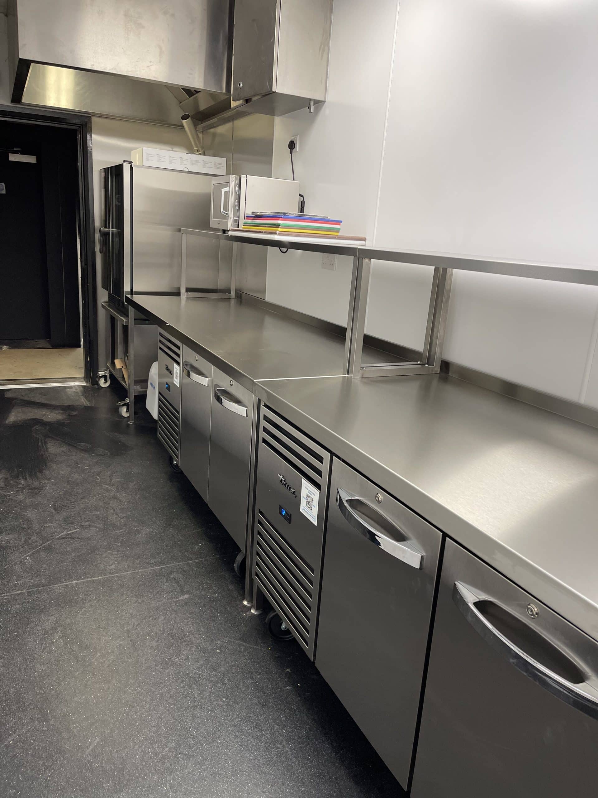 True refrigerated prep counters at Korean Cowgirl, Camden