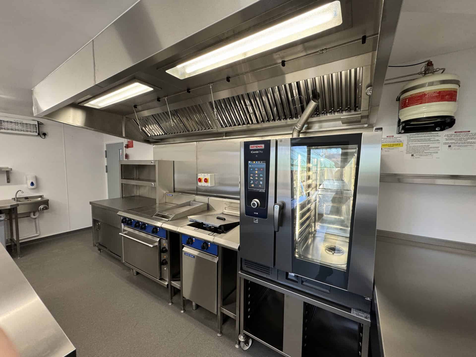 Blue Seal cooking suite at Meadow Grange Garden Centre, Whitstable