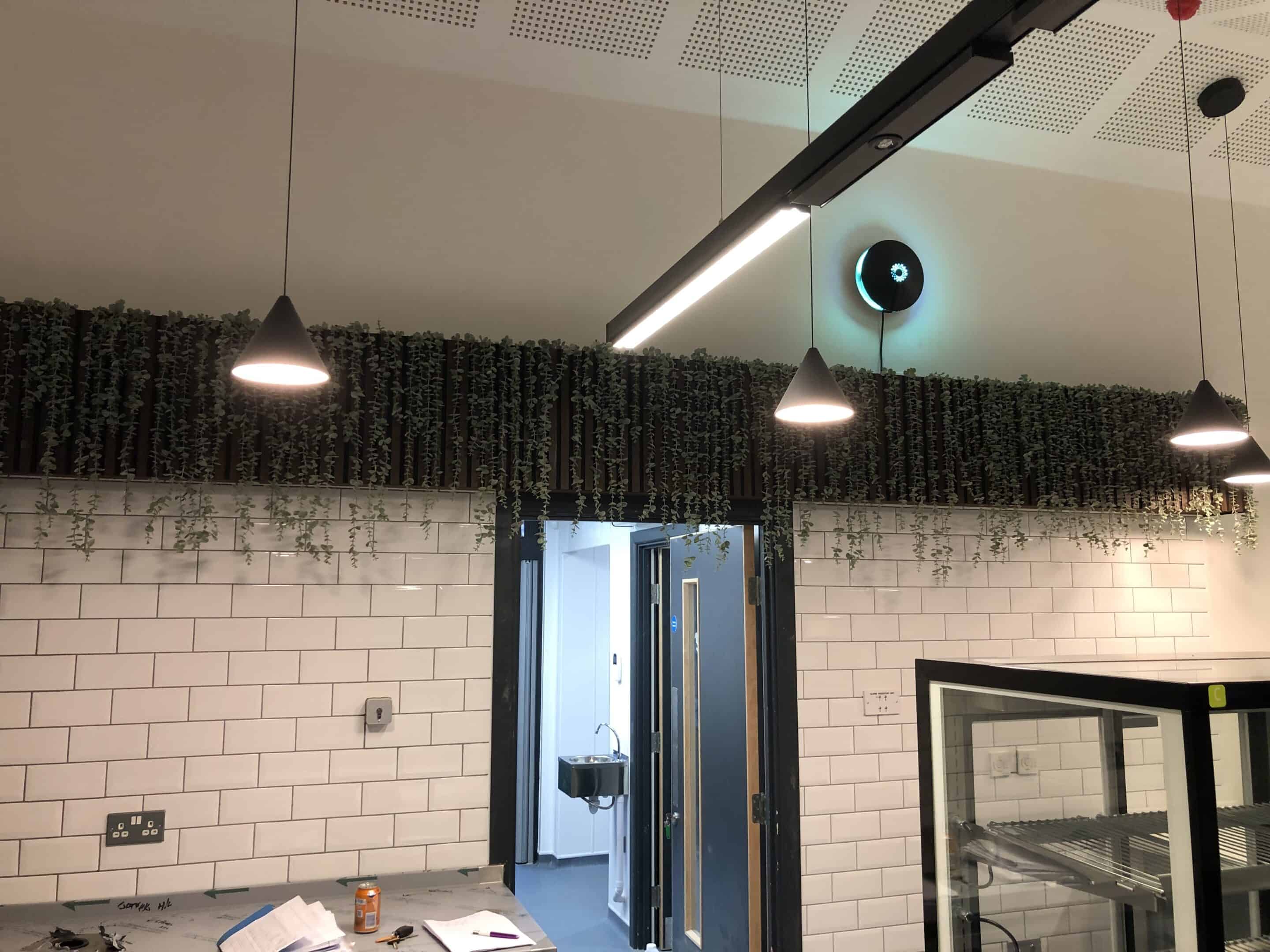 Mote Park Café, Maidstone — finished café design and seating