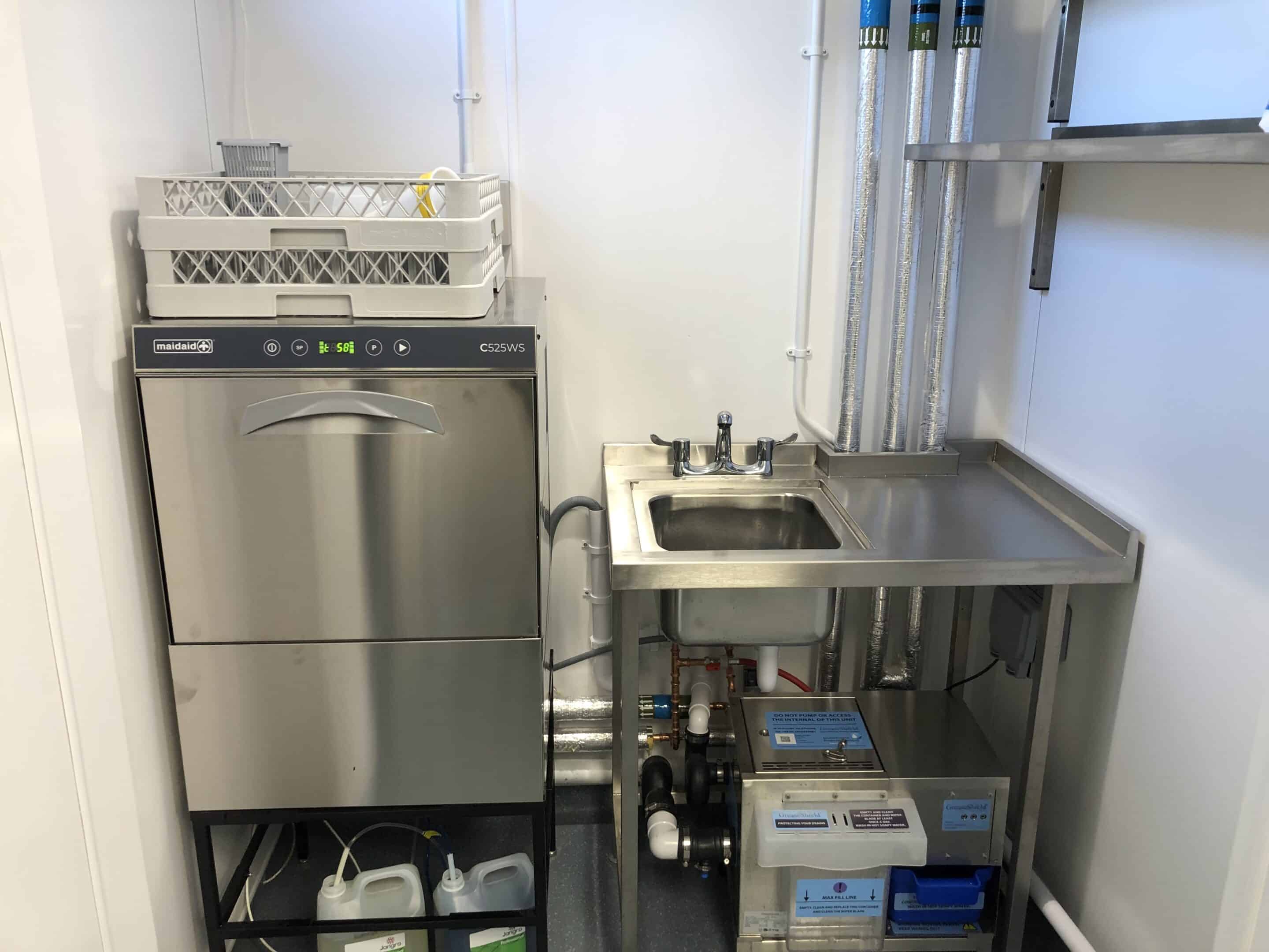 Mote Park Café, Maidstone — Maidaid commercial dishwasher