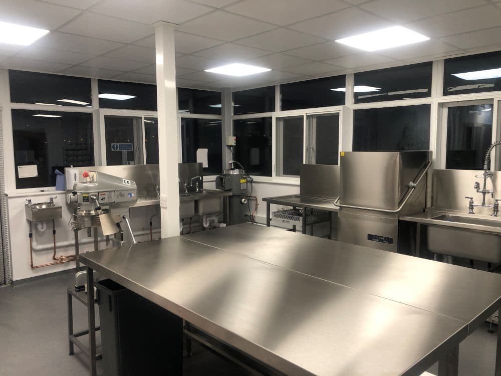 Richmond Academy, Sheerness — refurbished school kitchen
