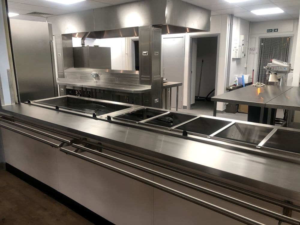 Richmond Academy, Sheerness — Moffat bain marie servery counter