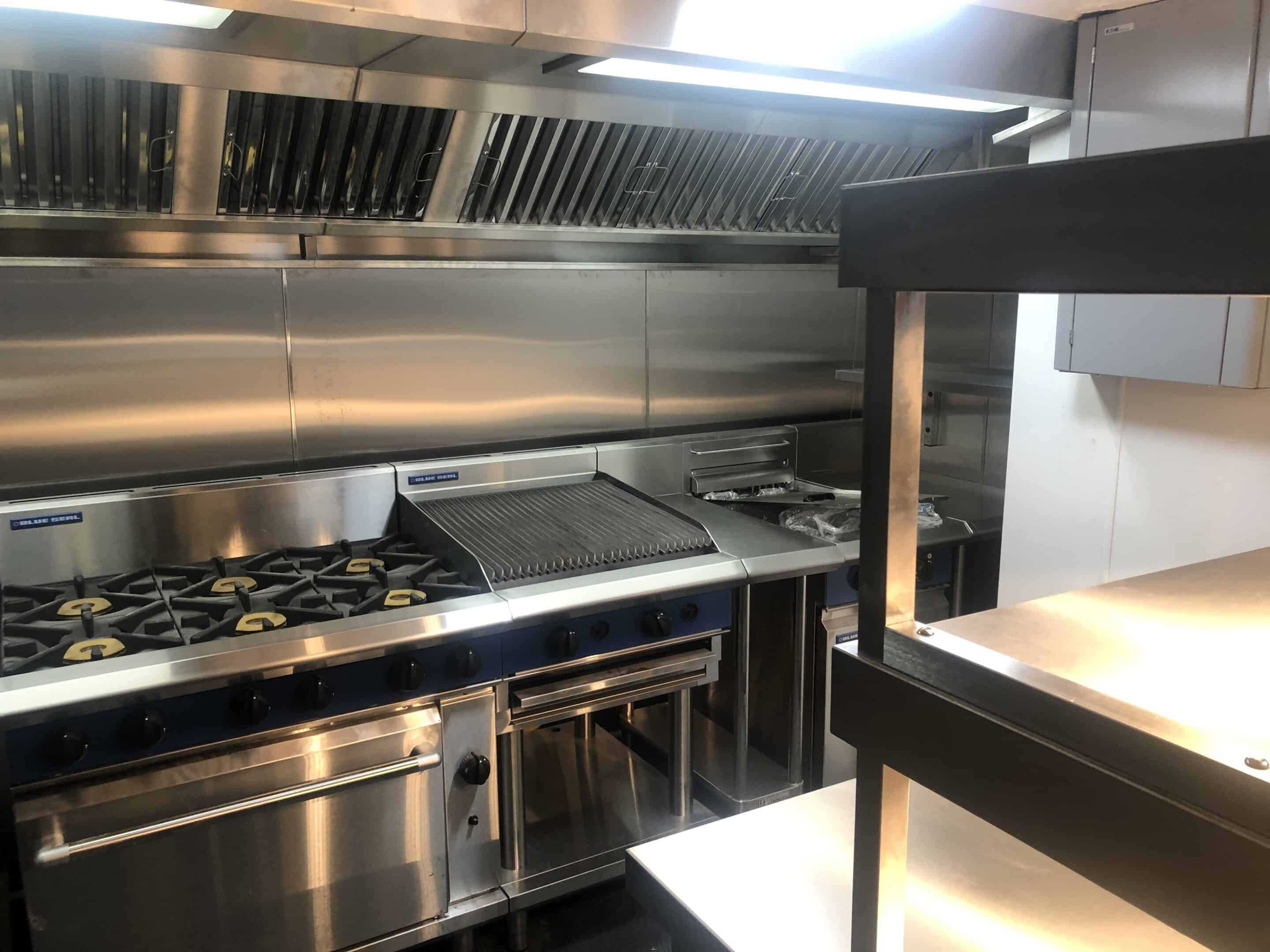 Blue Seal cookline and service pass at The Rose in June