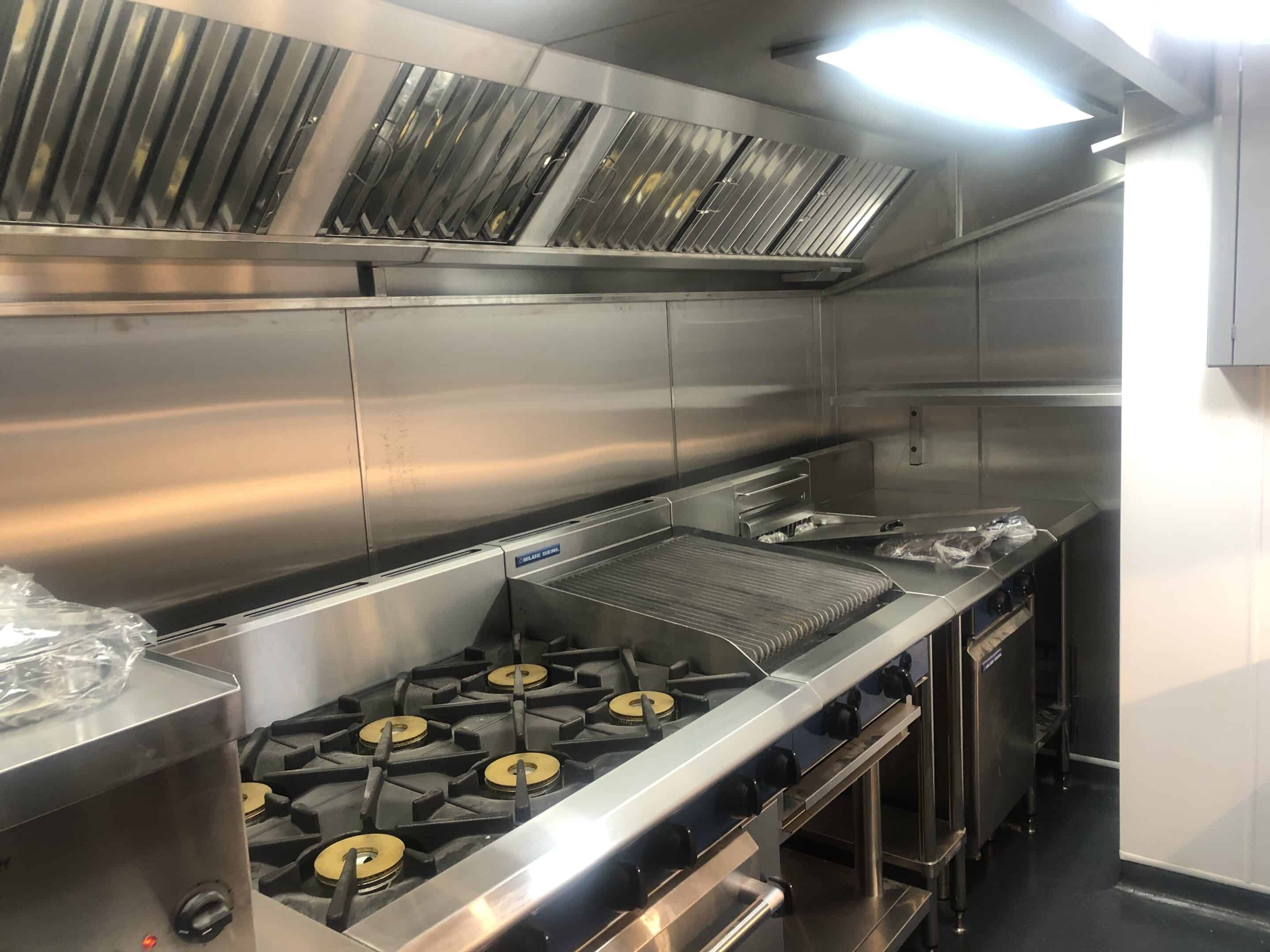 Blue Seal range and chargrill at The Rose in June, Cliftonville