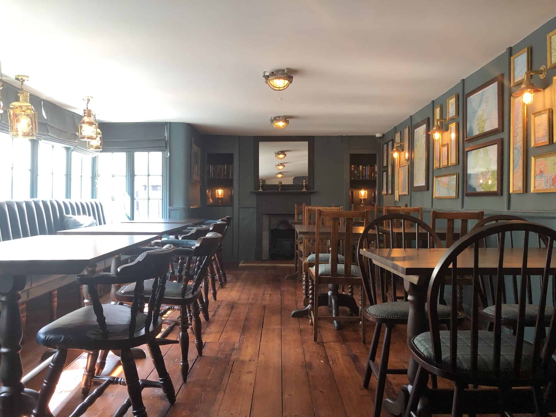 Royal Naval Reserve, Whitstable — dining area