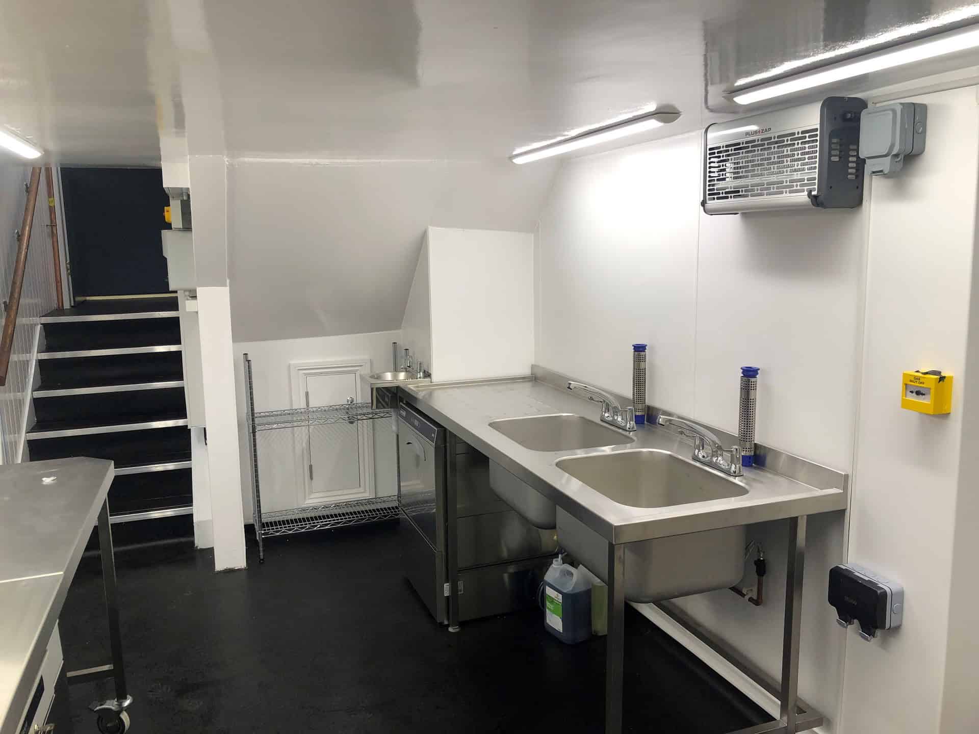 Royal Naval Reserve, Whitstable — wash area