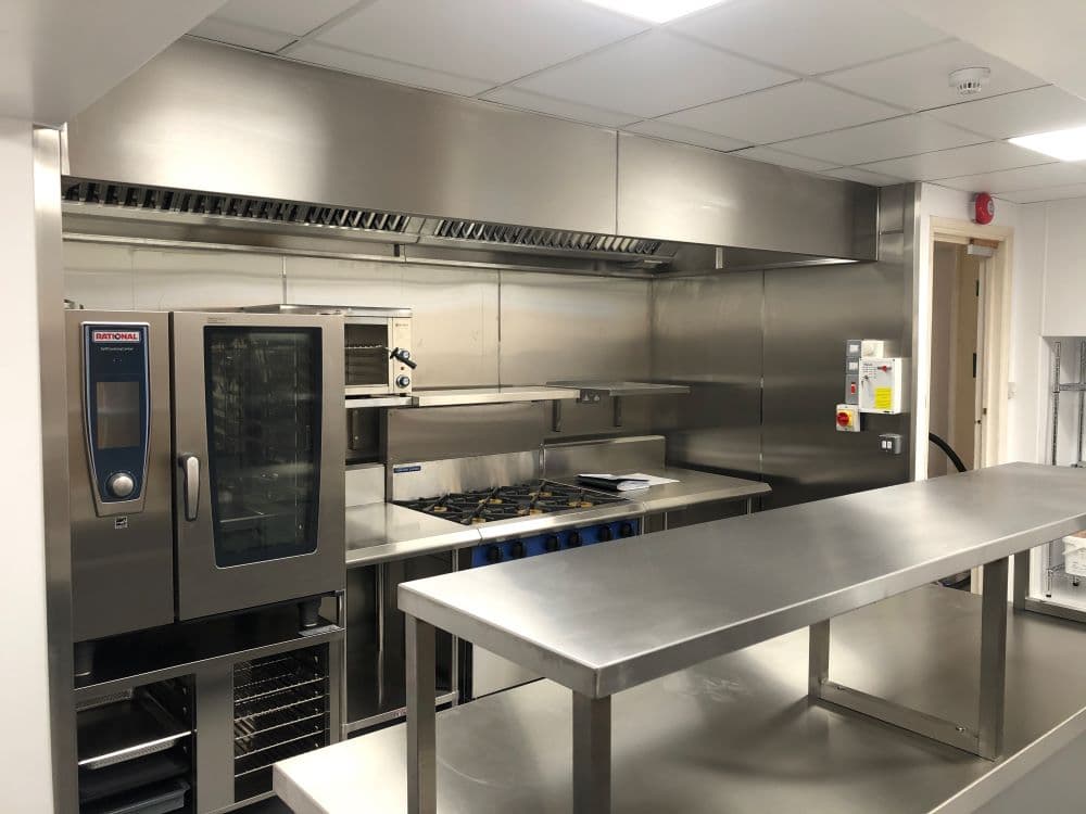 Rational combi oven and cookline overview at St Michaels Care, Westgate-on-Sea