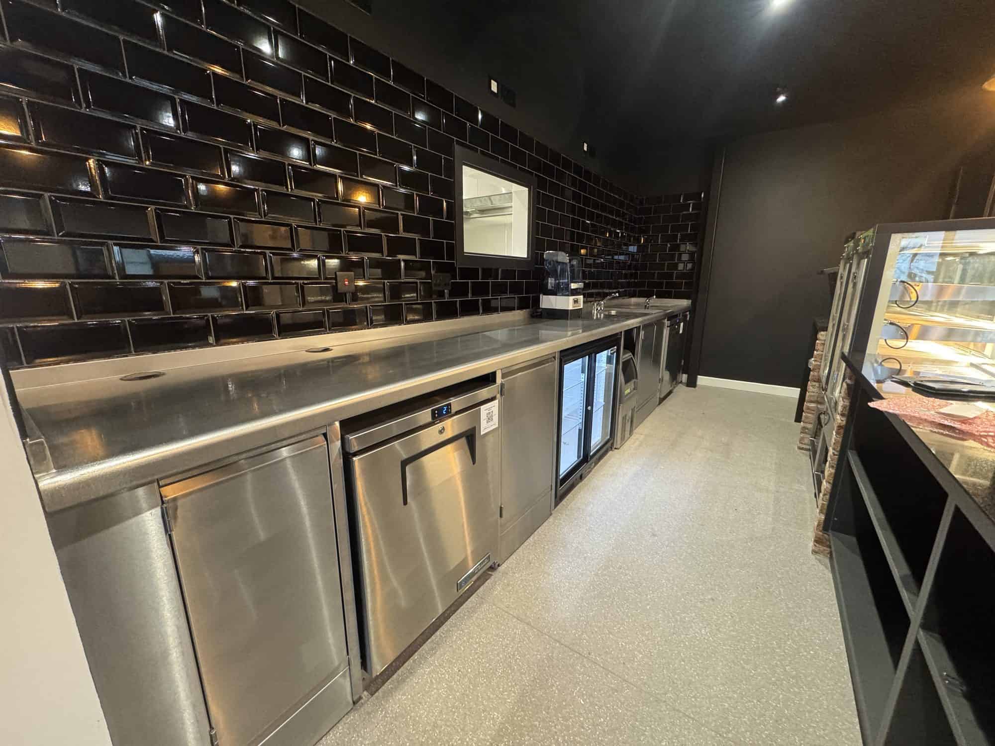 The Coffee Club, Manston \u2014 front-of-house servery counter