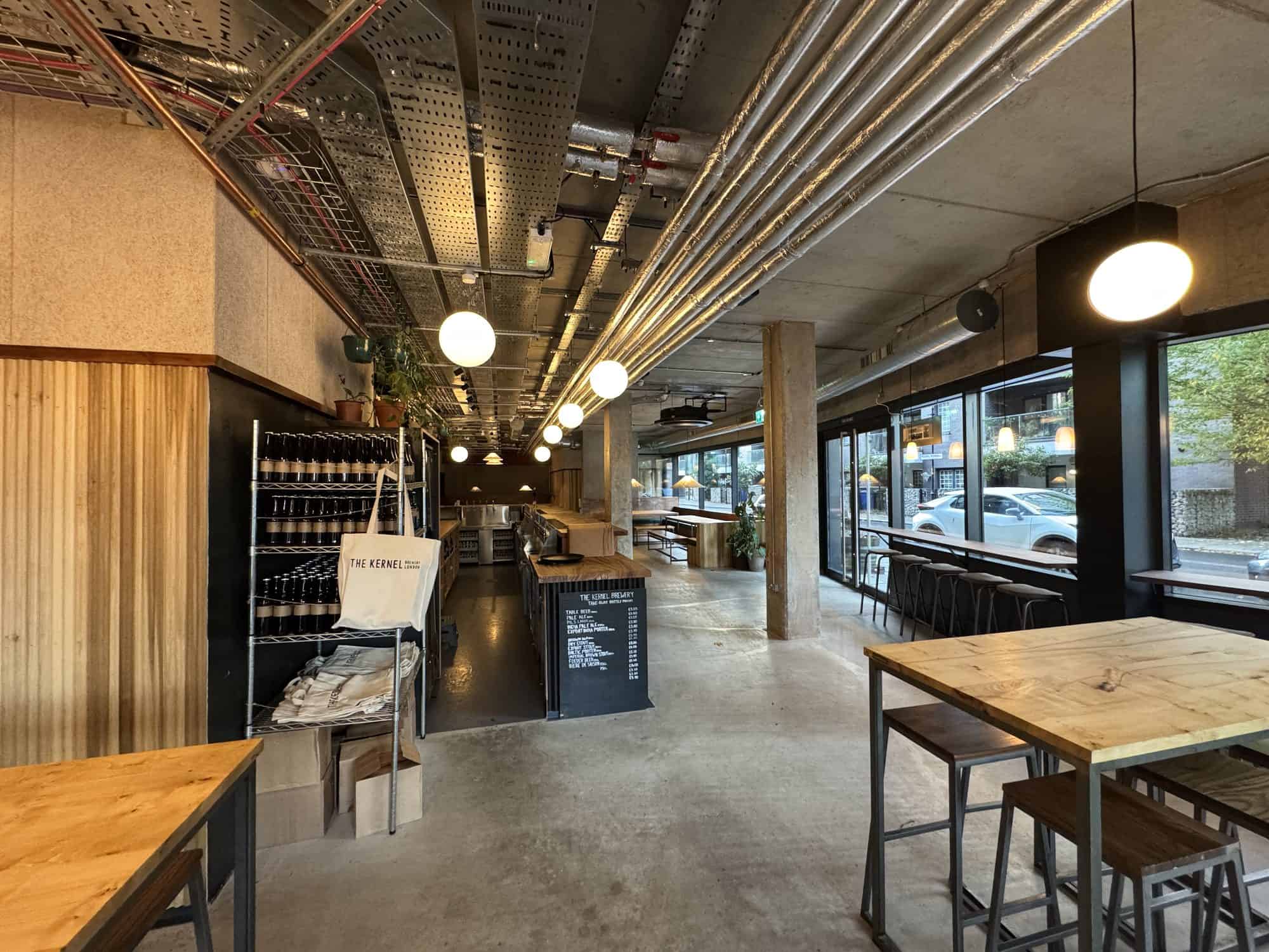 Kernel Taphouse, Bermondsey — taproom interior