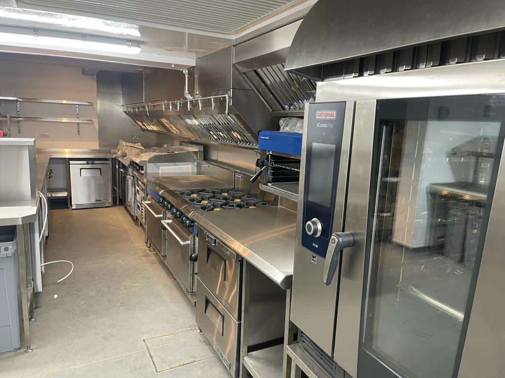 Cook line with Rational iCombi Pro at The Tiger Inn, Stowting
