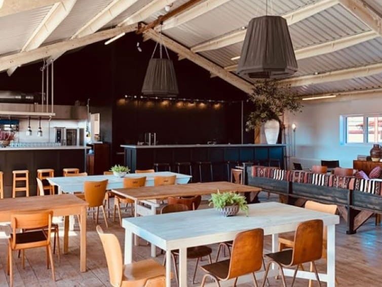 Tillingham, Rye — dining area with pendant lighting