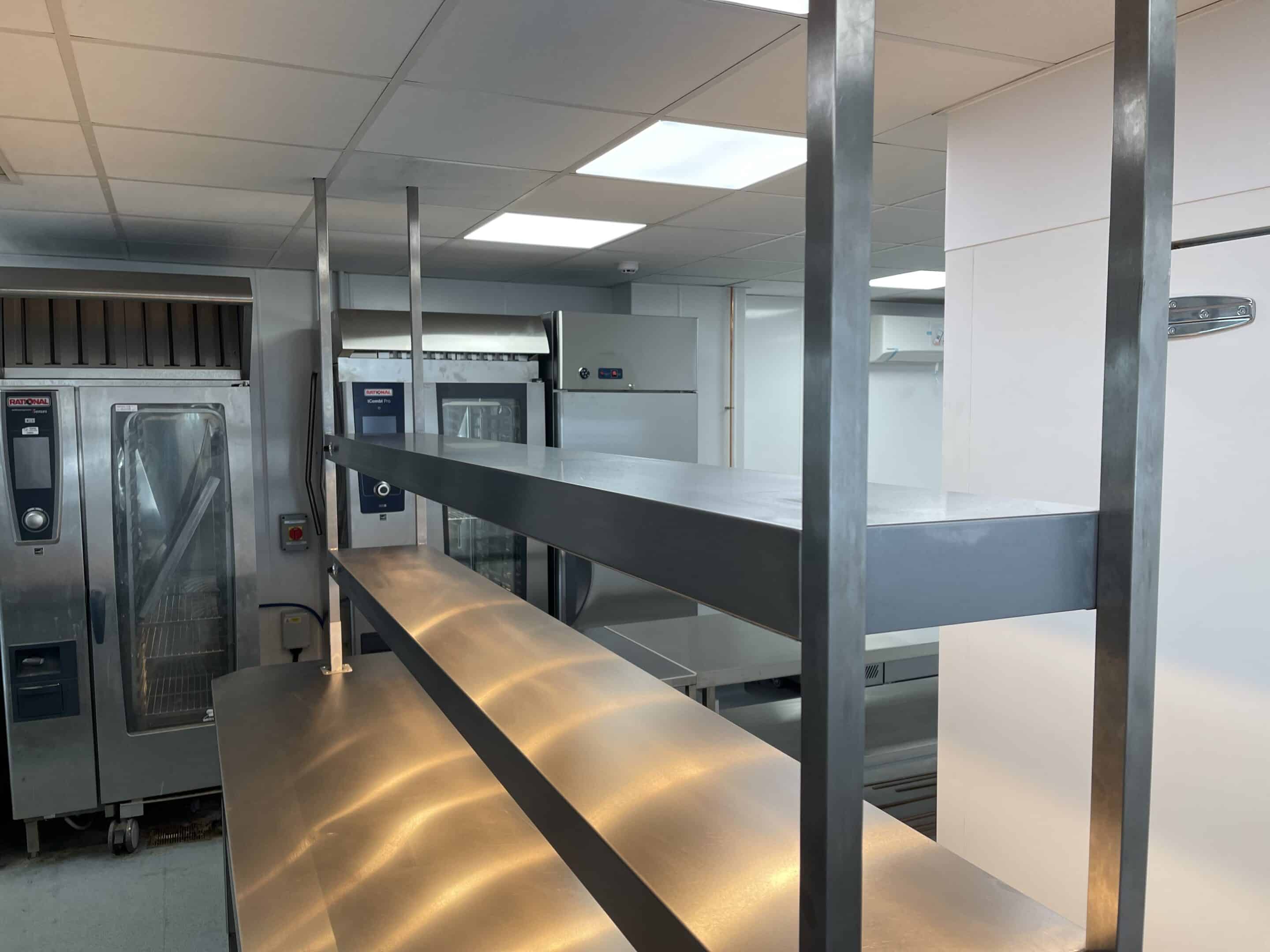 Rational combi ovens and pass gantry at The Yarrow Hotel